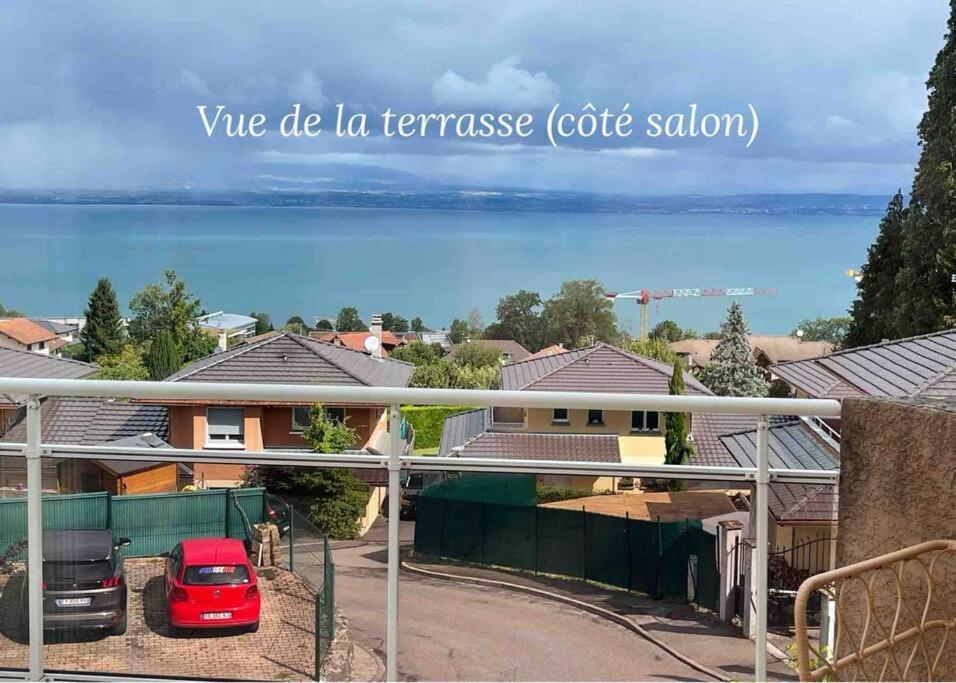 Magnifique Appart Renove Evian Duplex Vue Lac 8 Pers Kültér fotó